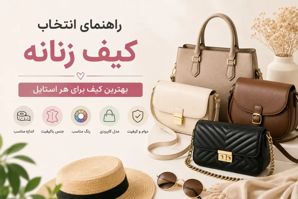 راهنمای انتخاب کیف زنانه